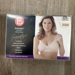 Bravado Designs Signature Nursing Bra Size 42 H/I 123 Tan Chai Almond NEW